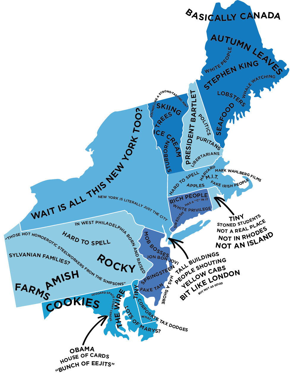 Stereotypes new englanders What New
